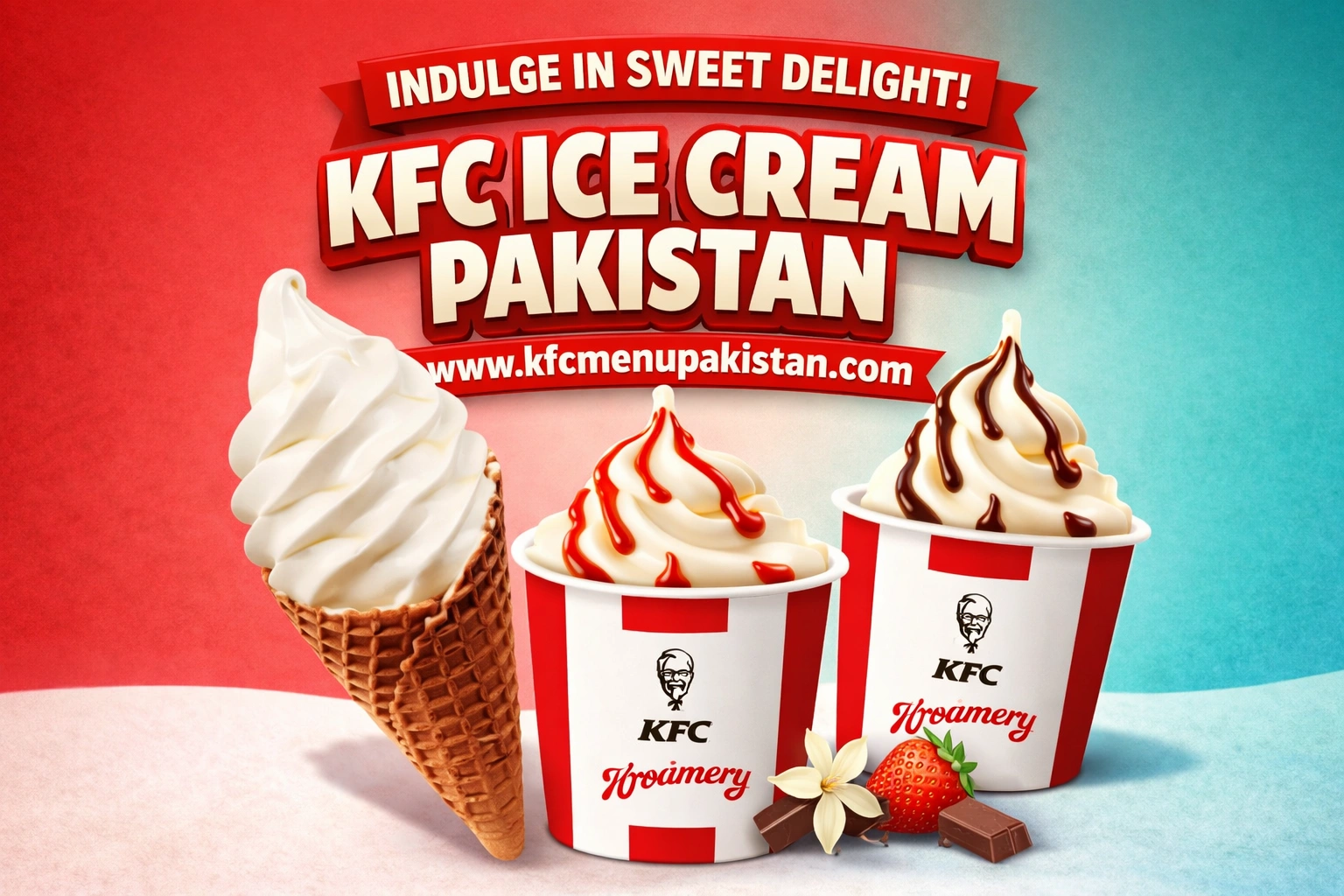 KFC Ice Cream Pakistan